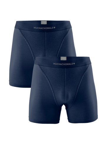 Muchachomalo Heren Boxershorts - 2 Pack - 95% Katoen - Mannen Onderbroeken