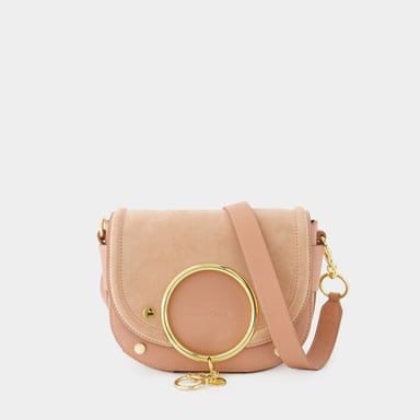Mara Schoudertas - See By Chloé - Leer - Koffie Roze