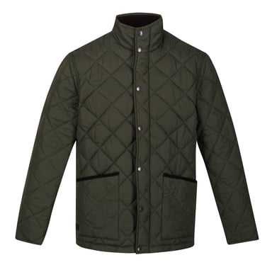 Regatta Geïsoleerde herenjas Londyn Quilted (Donkere Khaki)