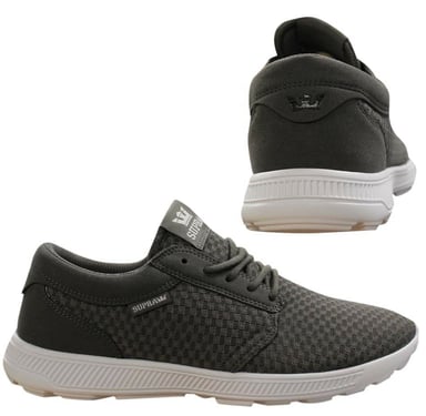 Supra Hammer Run Lace Up Heren Casual Hardlooptrainers Grijs 08128 157 B35A
