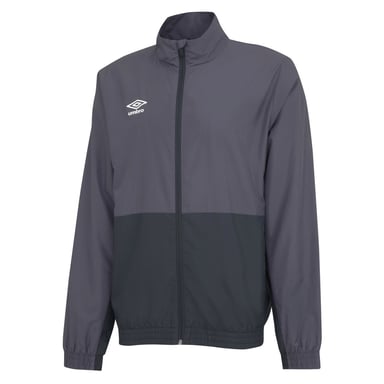 Umbro Heren Geweven Trainingsjack (Koolstof/zwart)
