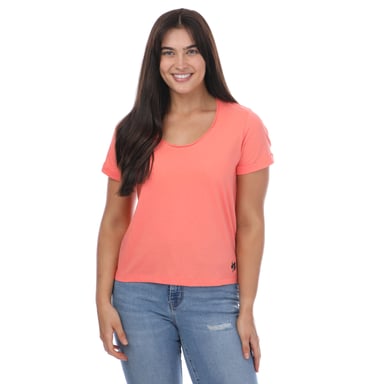 Ted Baker Miarna V-hals Easy Fit T-shirt in Roze voor dames