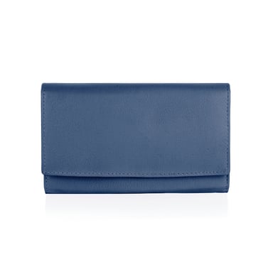 Genuine leather organiser compartments purse by Woodland Leathers