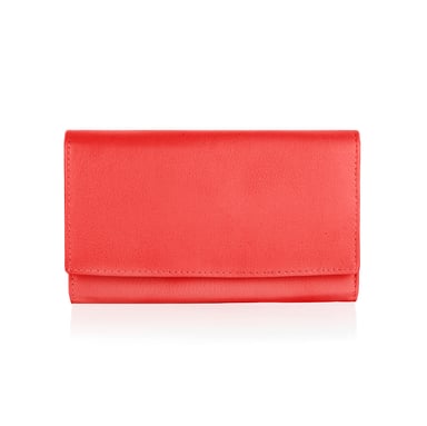 Genuine leather organiser compartments purse by Woodland Leathers