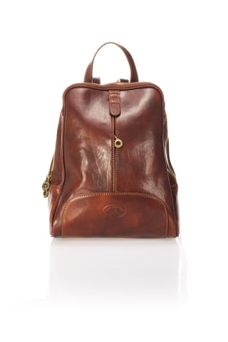 Women's Classic Leather Backpack