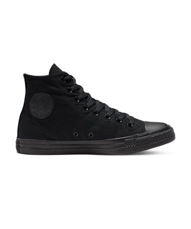 Converse All Star Unisex Chuck Taylor High Top Sneakers - Zwart monochroom
