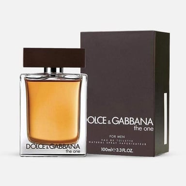 D&G The One For Men Edt spray 100ml.