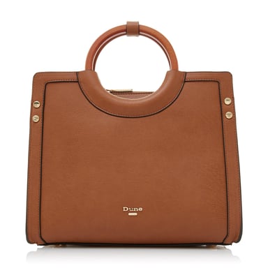 Dune DWOODLY Wooden Handle Tote Bag