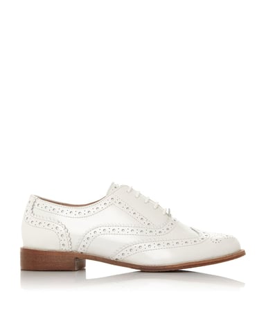 Dune Ladies FRENCHIE Leather Brogue Shoes