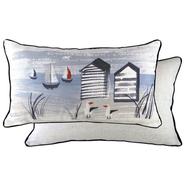 Nautische Strandhuisjes Kussen