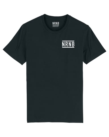 Cable Print Tee - Black