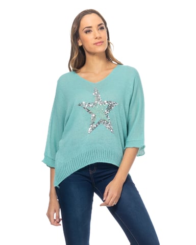 Jurk met batist bovenstuk, pompons en franse mouwen