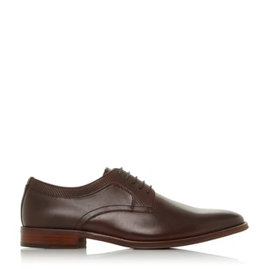Dune Mens STAFFORD Perforated Detail Lace Up Shoes