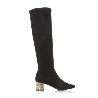 Dune Ladies STARRIE Jewel Embellished Knee High Boots