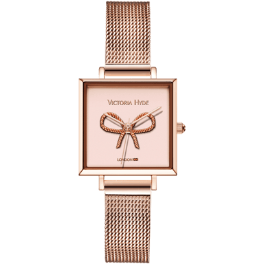 VICTORIA HYDE Horloge Maida Vale Strikrand, roségoud