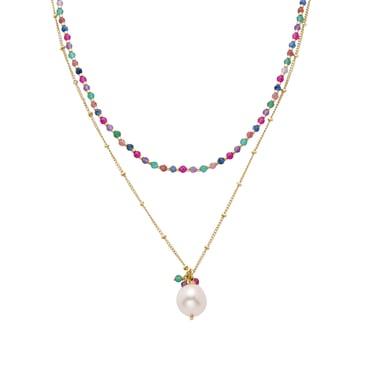 Luxenter Zain collier 18k goud afwerking
