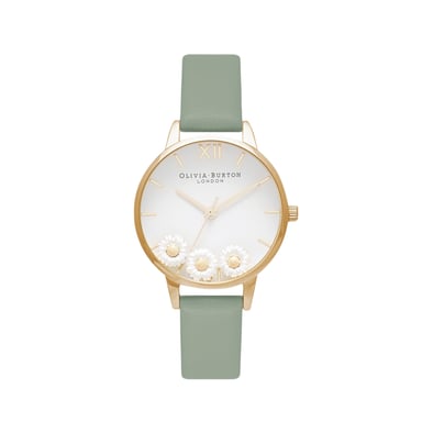 Olivia Burton Dameshorloge Kwarts Roze Goud