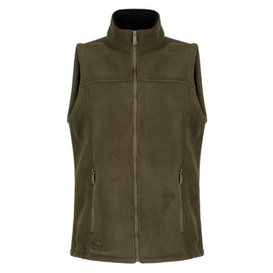 Regatta Grote Buitenshuis Heren Radburn Fleece Bodywarmer (Donkere Khaki)