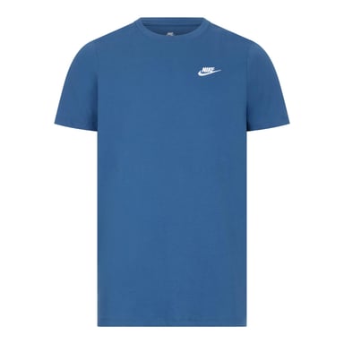 Nike Sportswear Heren Club T Shirt Blauw