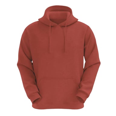 VR2 Denim Mens Plain Hoodie Long Sleeve Pullover
