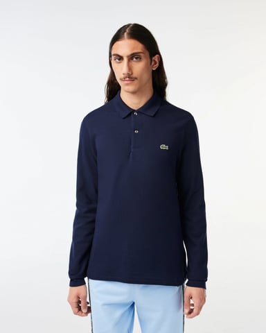 Lacoste Original L.12.12 Heren Polo Shirt Lange Mouw Katoen