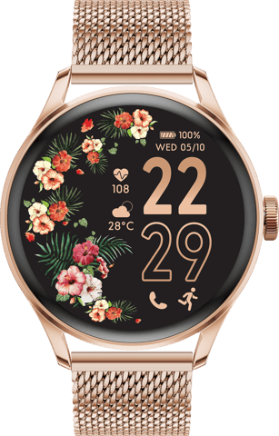 Ice Watch Ice Smart 2.0 - Roze-gouden Unisex Roze Gouden Horloge 023394