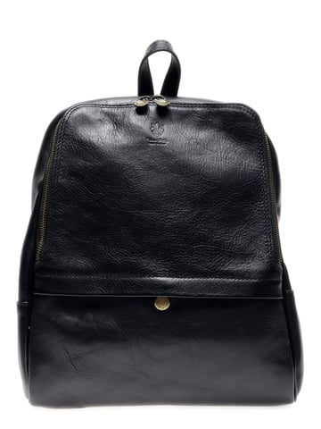 Anna Luchini SS22 AL 3132 Zwart Rundleer Tas