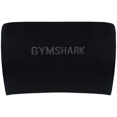 Gymshark Naadloos Dames Zwart Bandeau