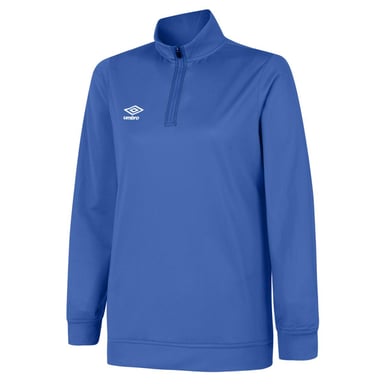 Umbro Dames/Dames Club Essential Sweatshirt met halve rits (Koningsblauw)