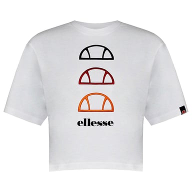 Ellesse Deway Dames Wit Crop T-shirt