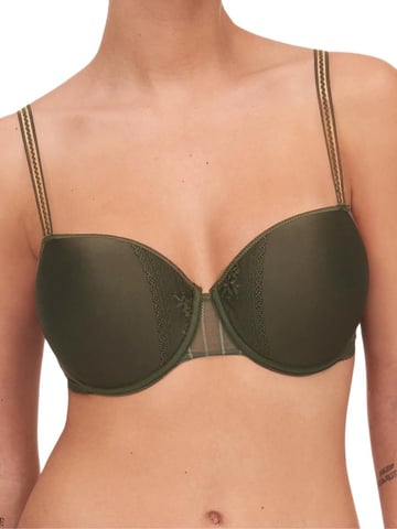 Maddie Half Cup Bra - Green