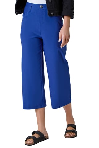 Cropped Stretch Culotte