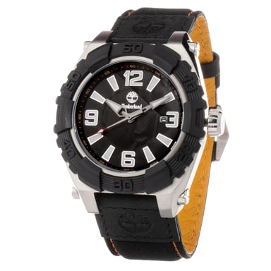 Timberland Herenhorloge Kwarts Zwart & Zilver