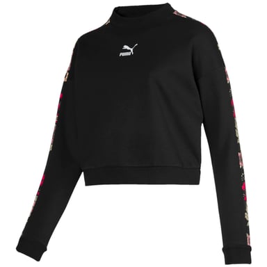 PumaTrend Graphic Zwart Sweatshirt - Dames
