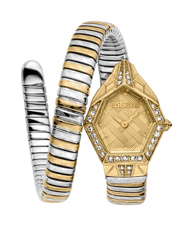 Just Cavalli JC1L303M0055 Ornato Snake Analog Watch for Women