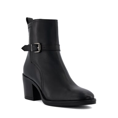 Dune Prance Leren Dames Zwarte Laarzen