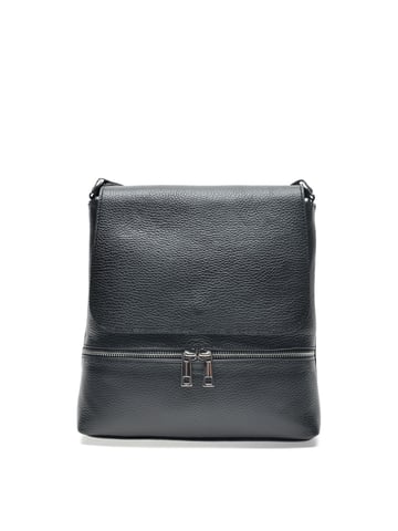Roberta M SS22 RM 1758 Zwart Rundleer Tas
