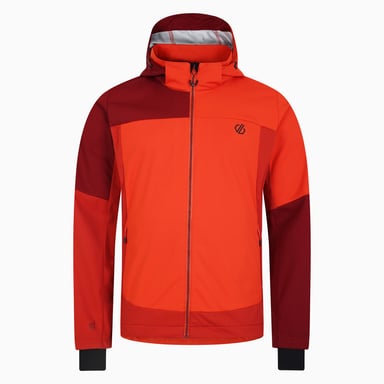 Dare 2B Heren Mountaineer Soft Shell Jas (Toscaans Rood/Kaneel)