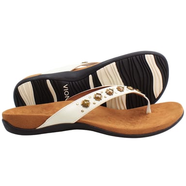 Vionic Rest Floriana Damesslippers Wit