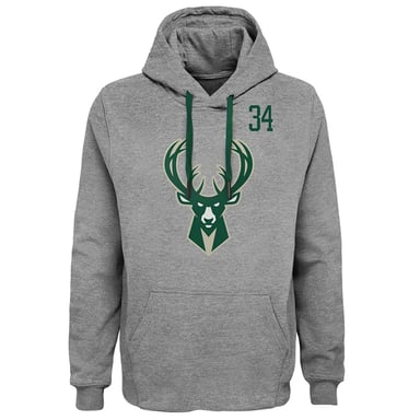 NBA Milwaukee Bucks 34 Giannis Antetokounmpo Heren Goat Hoodie