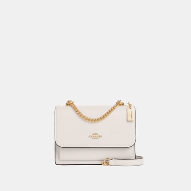 Crossgrain Leather Mini Klare Crossbody Bag