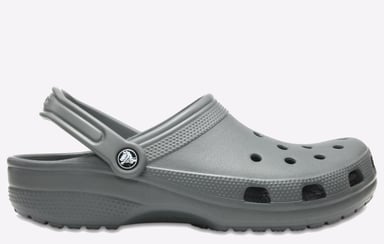 Crocs Classic Croslite Rubber Leisteen Grijze Klompen