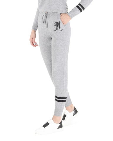 Crown Of Edinburgh Kasjmier Trainingsbroek Morningside Grijs M