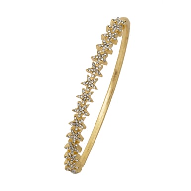 Gold Delicate Star Sparkly Bracelet