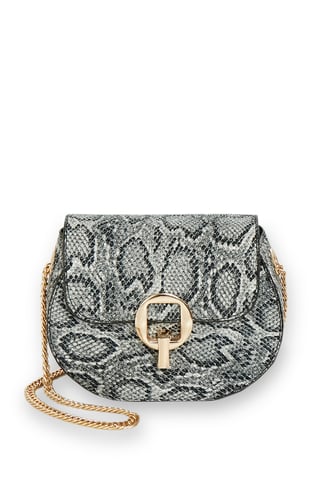 Grijze crossbodytas