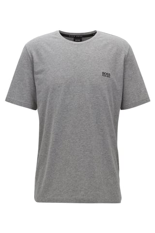 BOSS Bodywear Mix & Match Crew Neck T-shirt - Grijs Marl