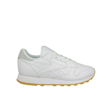 Reebok Classic Met Diamond Lace-Up Grijs Glad Leer Vrouwentrainers BD4423