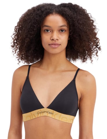 Calvin Klein Gegraveerde Icon Holiday Bralette Beha