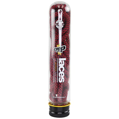 Crep Protect De Ultieme Ronde Rood/Zwarte Schoenveters