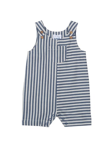 Kite Clothing Ticking Romper Dungarees